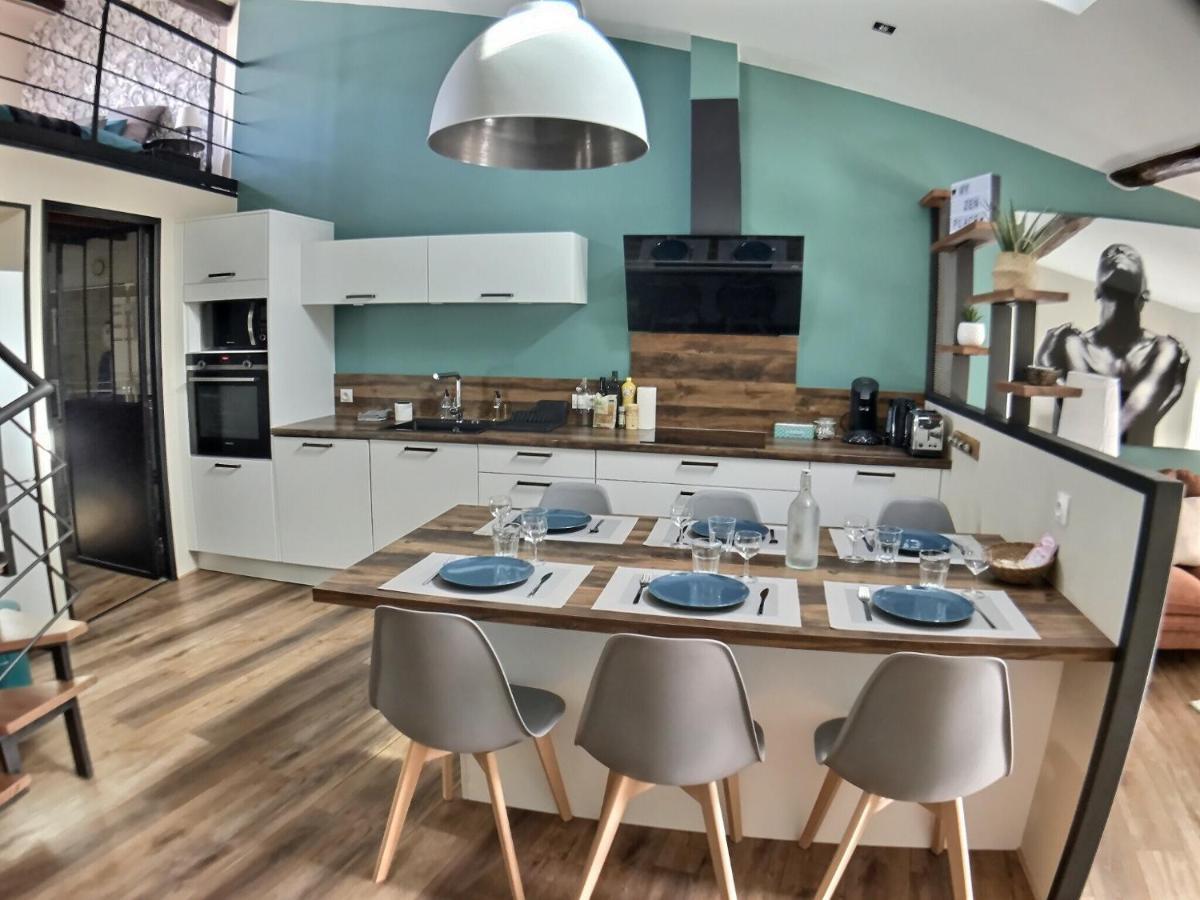 Myzenplace - Duplex 100M2 Cosy, Atypique, Situation Ideale, Parking Montélimar Exterior foto
