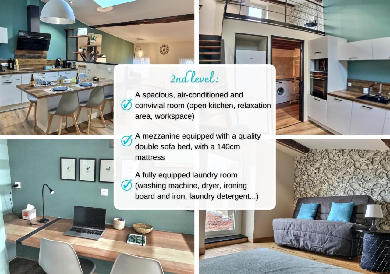 Myzenplace - Duplex 100M2 Cosy, Atypique, Situation Ideale, Parking Montélimar Exterior foto