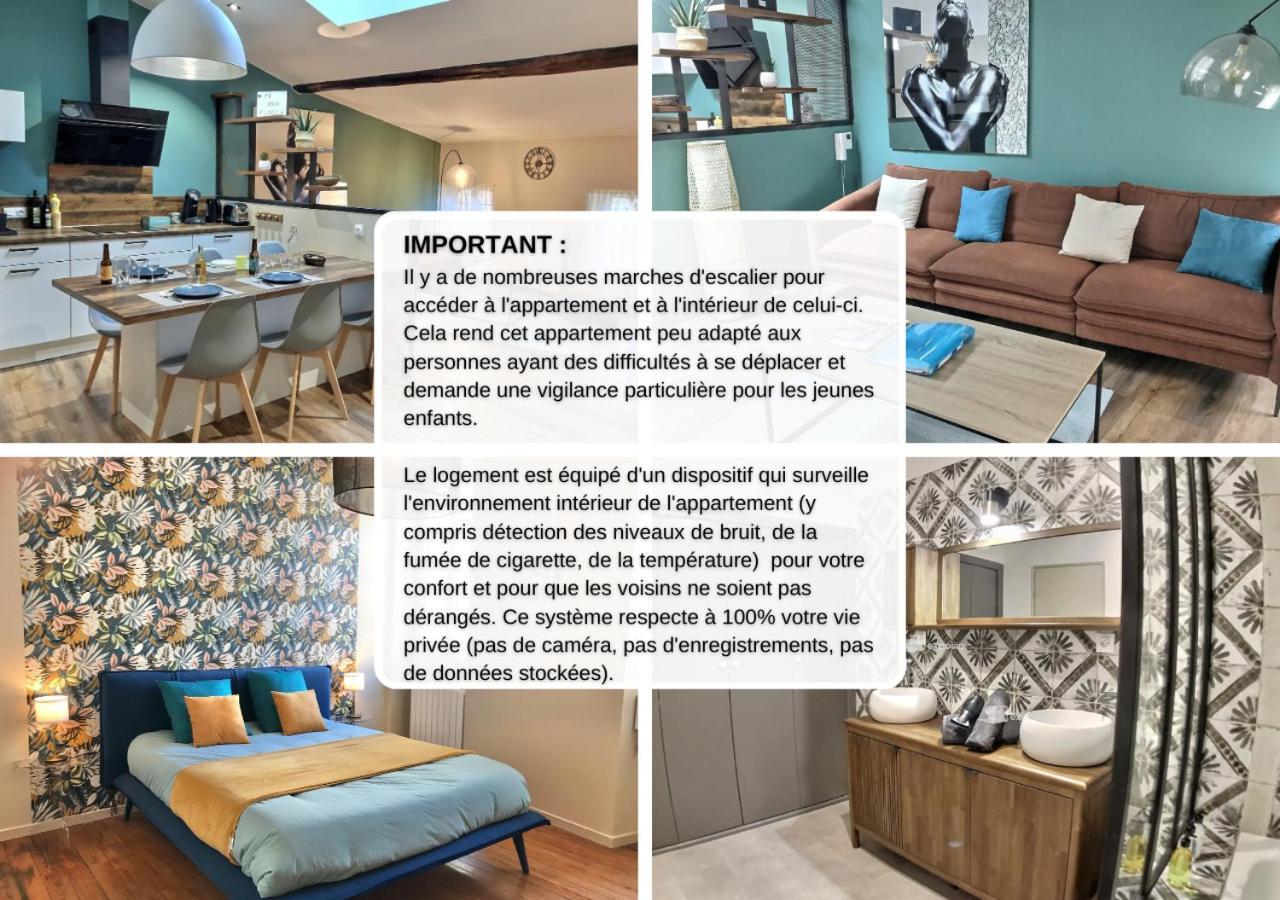 Myzenplace - Duplex 100M2 Cosy, Atypique, Situation Ideale, Parking Montélimar Exterior foto